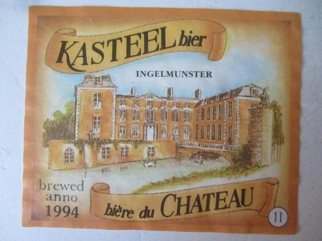 bieretiket Belgie 14-4 (10E) v honsebrouck, Ophalen of Verzenden, Gebruikt, Overige typen, Overige merken