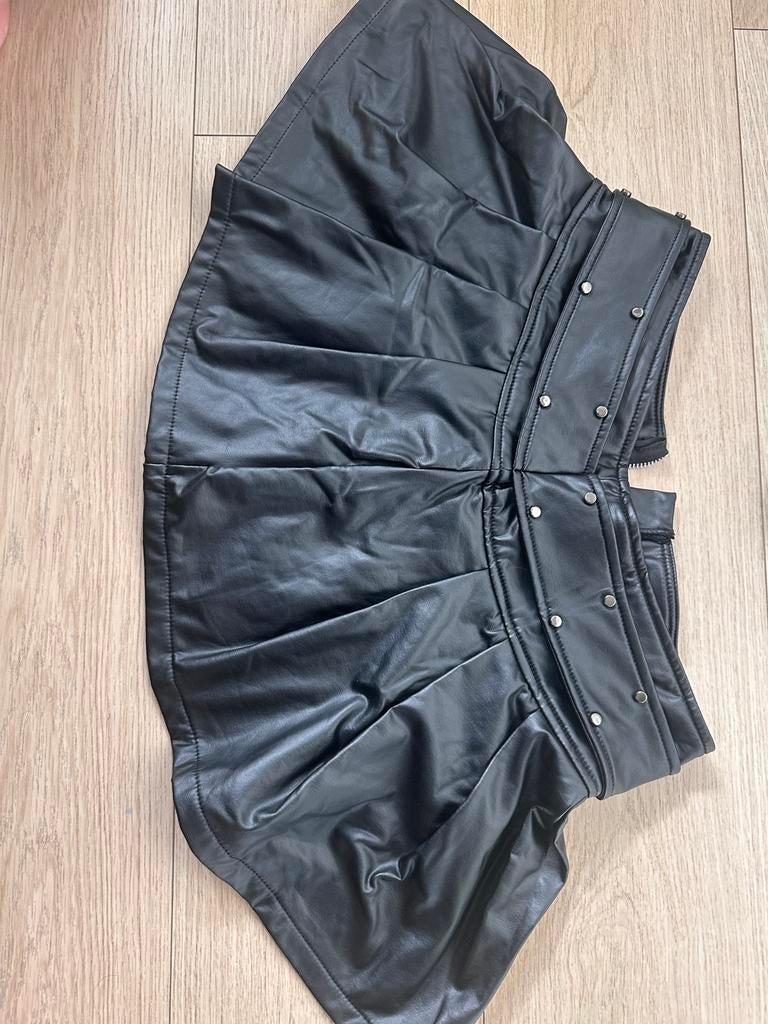 sexy ,kinky rokje  M, Maat 38/40 (M), Verzenden, Zwart, Zo goed als nieuw