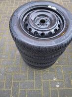 Toyota Yaris Velgen met all season, Auto-onderdelen, Banden en Velgen, Gebruikt, 15 inch, Velg(en), 175 mm