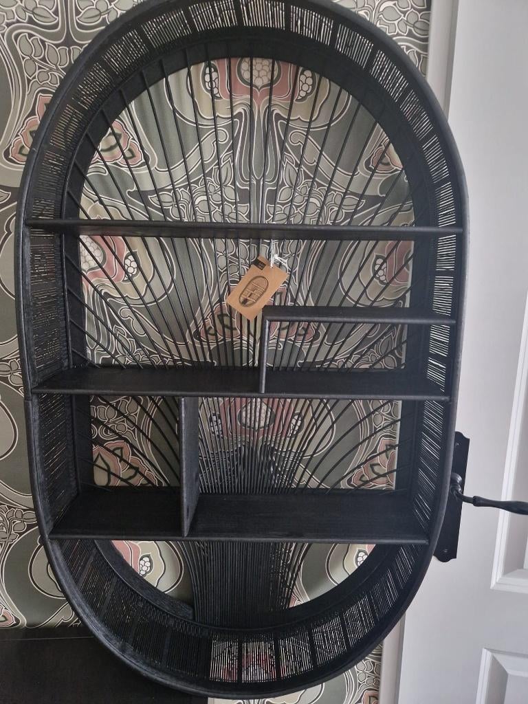 Wandrek Bavi Zwart Rotan, Ophalen, Nieuw