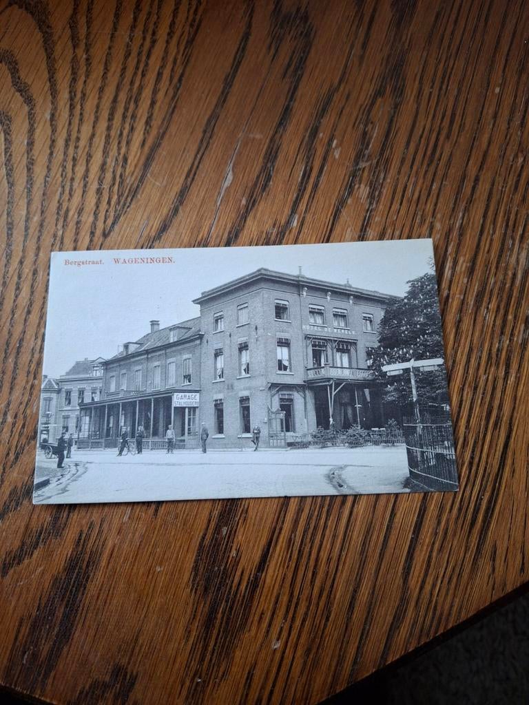 Wageningen garage stalhouderij  1911, Ophalen of Verzenden, Voor 1920, Gelderland