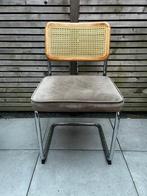 Eetkamer stoelen 4x set van kick, Ophalen, Retro vintage chique, Gebruikt, Bruin