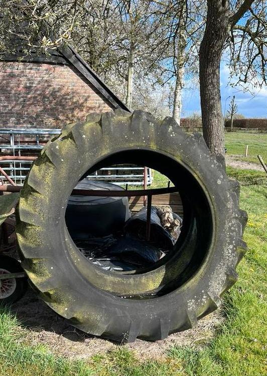 Grote tractorband, Tuin en Terras, Ophalen, Gebruikt