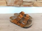 Birkenstock sandalen Arizona zacht voetbed suede mt 35 (36), Kleding | Dames, Schoenen, Bruin, Zo goed als nieuw, Birkenstock