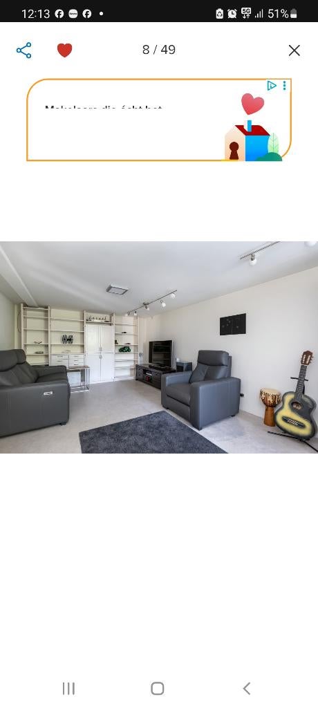 Bankstel, Huis en Inrichting, Banken | Bankstellen, Ophalen of Verzenden, Zo goed als nieuw, 75 tot 100 cm