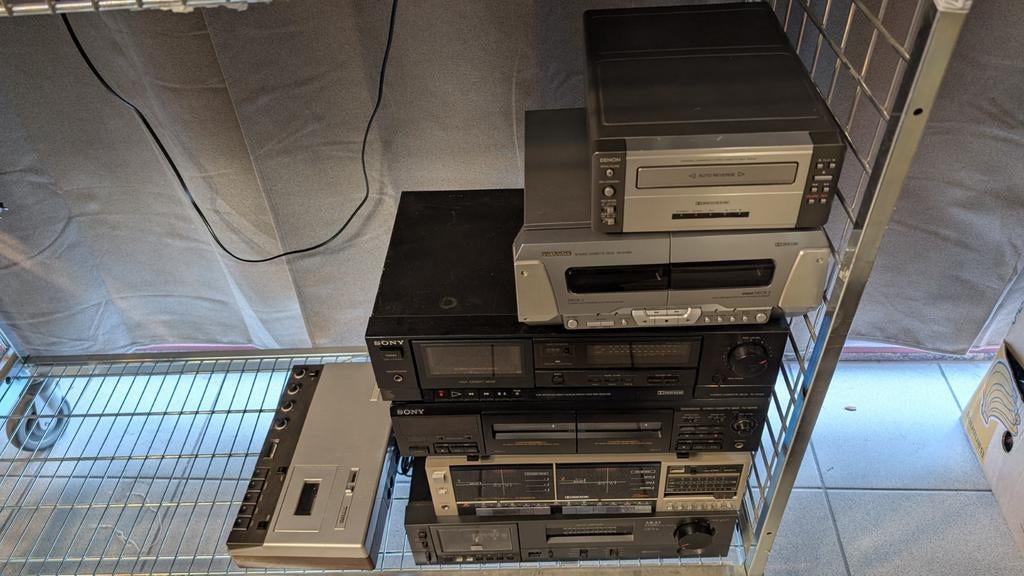 Partij Cassette recorders Bulk Handel Export - Wekelijks, Audio, Tv en Foto, Overige merken, Dubbel, Ophalen of Verzenden, A