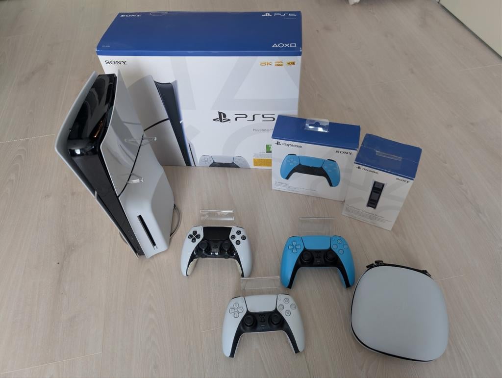 PlayStation 5 Slim Disc + Dualsense Edge en meer!, Spelcomputers en Games, Spelcomputers | Sony PlayStation 5, Ophalen of Verzenden