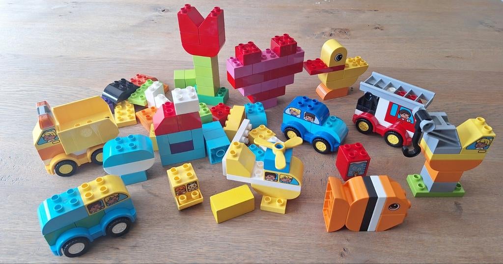 Duplo auto's en andere figuren, Ophalen of Verzenden, Zo goed als nieuw, Meerdere sets, Duplo