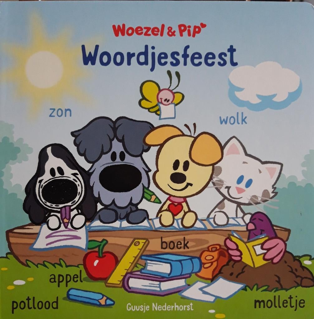 Woezel en Pip Woordjesfeest NIEUW BOEK, Boeken, Verzenden, Nieuw