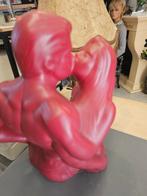 Kussend beeld man en vrouw, Ophalen of Verzenden, Zo goed als nieuw, Mens