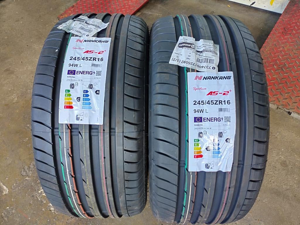 Nankang AS2 245/45ZR16 Banden - Nieuw, Ophalen, 245 mm, 16 inch, Nieuw
