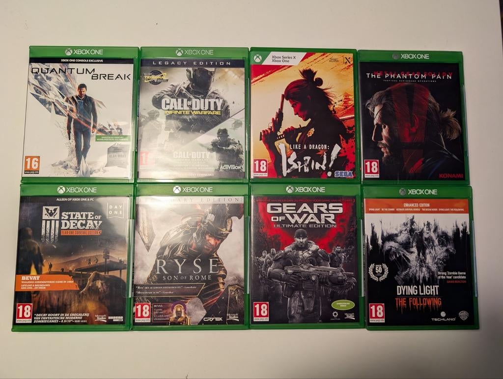 Xbox games - 16 stuks, Spelcomputers en Games, Games | Xbox One, Avontuur en Actie, Online, Vanaf 18 jaar, 1 speler