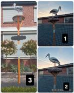 Te huur ooievaar op het nest, Kinderen en Baby's, Ophalen, Zo goed als nieuw, Geboortebord