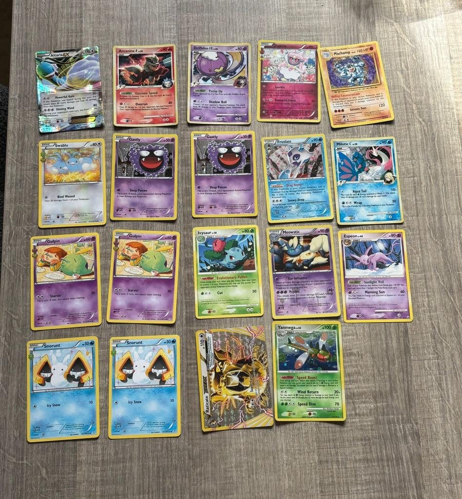 Pokémon Kaarten te koop!, Ophalen of Verzenden, Zo goed als nieuw, Meerdere kaarten
