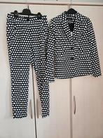 Claudia Sträter Broekpak Nieuw maat 36, was 310 euro., Kleding | Dames, Jasjes, Kostuums en Pakken, Kostuum of Pak, Zwart, Nieuw