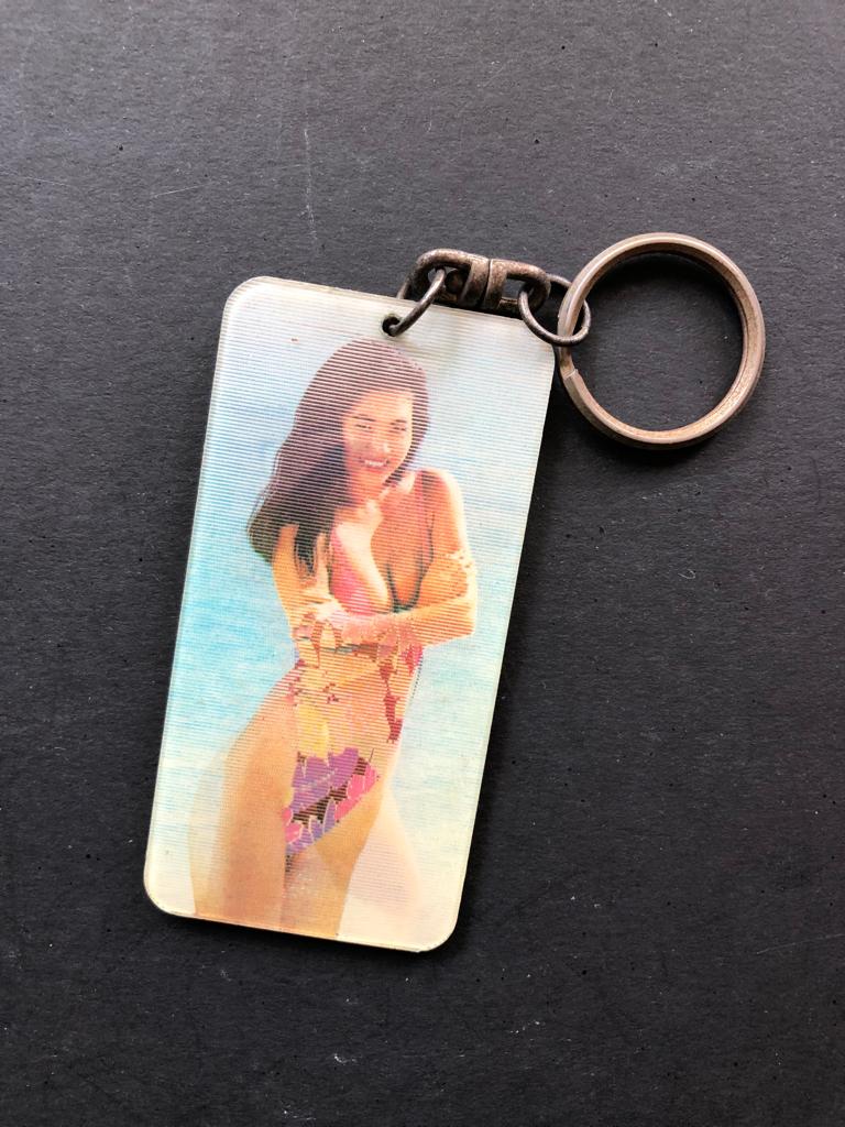 Retro sleutelhanger van ca. 6 cm, Verzamelen, Ophalen of Verzenden, Overige typen