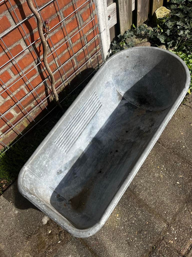 Zinken kinderbad, Antiek en Kunst, Ophalen
