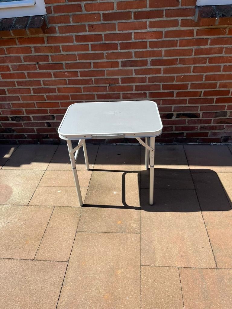 YSWOVUO Campingtafel, Inklapbaar, Klein, Met Telescoopkruk, 74 X 45 Cm Camping Klaptafel In Hoogte Verstelbaar Netlaag Opslag Draagbaar Voor Picknick Strand Vissen 1927194260