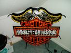 Harley _ Davidson  Neon Verlichting, Ophalen, Zo goed als nieuw, Lichtbak of (neon) lamp