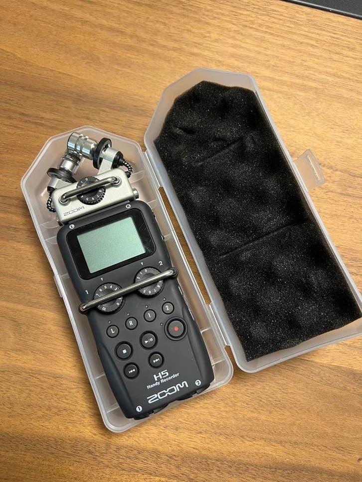 Zoom H5 Handy Recorder - Draagbare Audio Recorder, Audio, Tv en Foto, Professionele Audio-, Tv- en Video-apparatuur, Ophalen of Verzenden