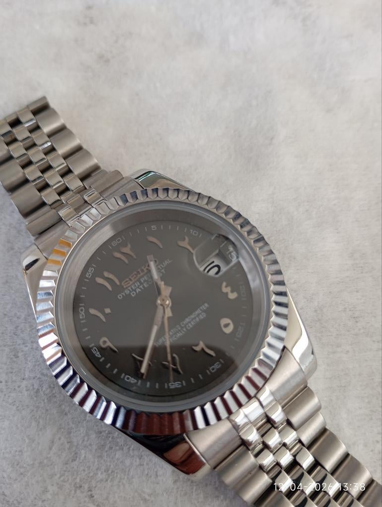 Mooie Seiko automaat mist stift ., Ophalen of Verzenden, Gebruikt, Staal, Seiko
