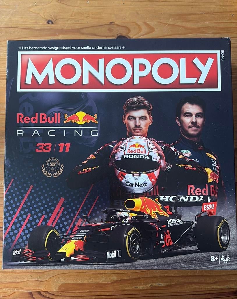 Monopoly red bull racing, Ophalen, Zo goed als nieuw, Formule 1