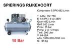 Compressor 15 bar 650 l/min  vrachtwagenbanden truck LKW, Niet ingevuld, Niet ingevuld, Nieuw, Niet ingevuld