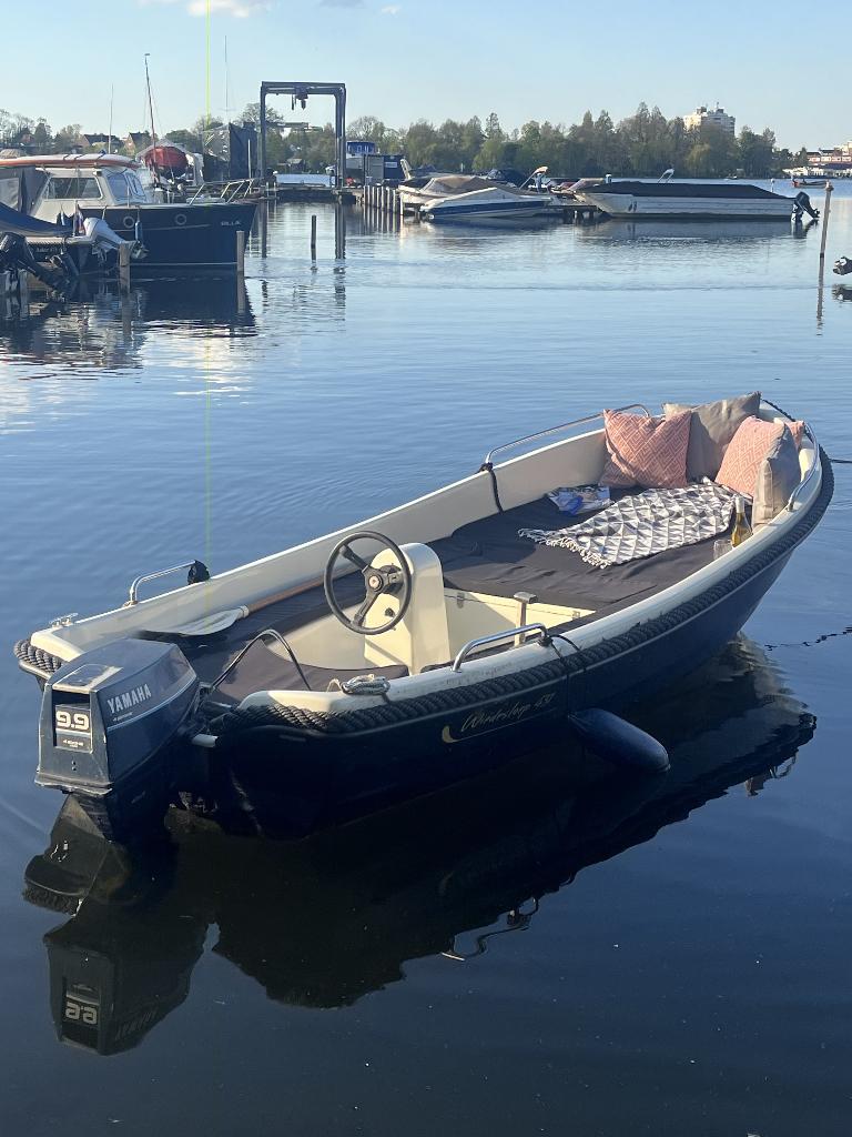 Sloep met Yamaha 9.9pk motor | Klusproject / opknapper, Watersport en Boten, Sloepen, Ophalen, Gebruikt, Tot 10 pk, 3 tot 6 meter