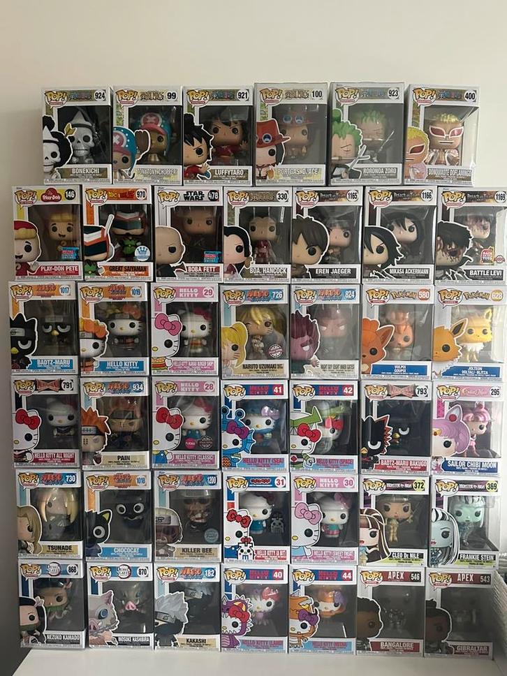 Funko Pop collectie, Hobby en Vrije tijd, Verzamelkaartspellen | Overige, Zo goed als nieuw, Ophalen