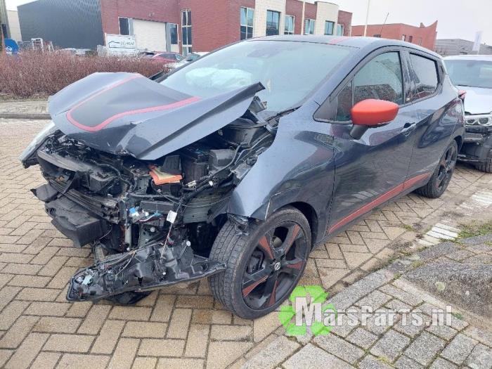 Schokdemperpoot links-voor van een Nissan Micra, Gebruikt, -, -, Ophalen of Verzenden