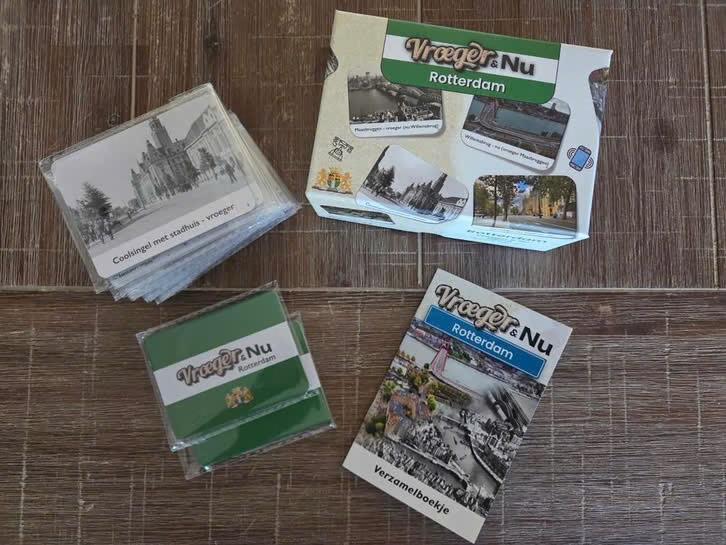 PLUS ROTTERDAM Vroeger & Nu plaatjes kaartjes plus actie, Verzamelen, Plus, Ophalen of Verzenden