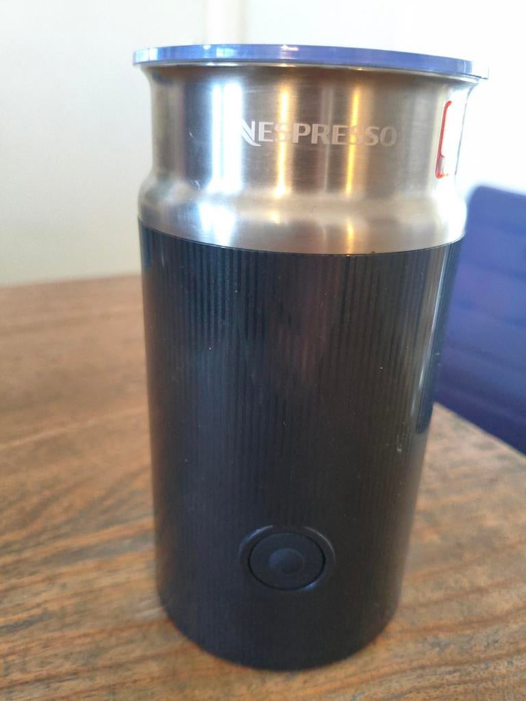 Nespresso Aeroccino 3 melkopschuimer - Zwart/RVS, Witgoed en Apparatuur, Melkopschuimers, Ophalen of Verzenden, Zo goed als nieuw