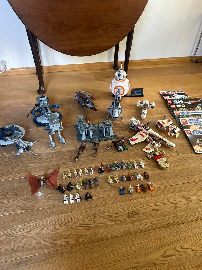 Lego Starwars grote partij + veel figuren, Ophalen of Verzenden, Zo goed als nieuw