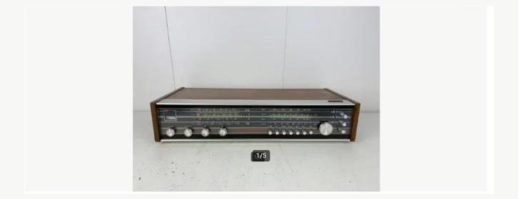 Philips 22RH781 Vintage Receiver., Audio, Tv en Foto, Versterkers en Receivers, Zo goed als nieuw, Stereo, Minder dan 60 watt