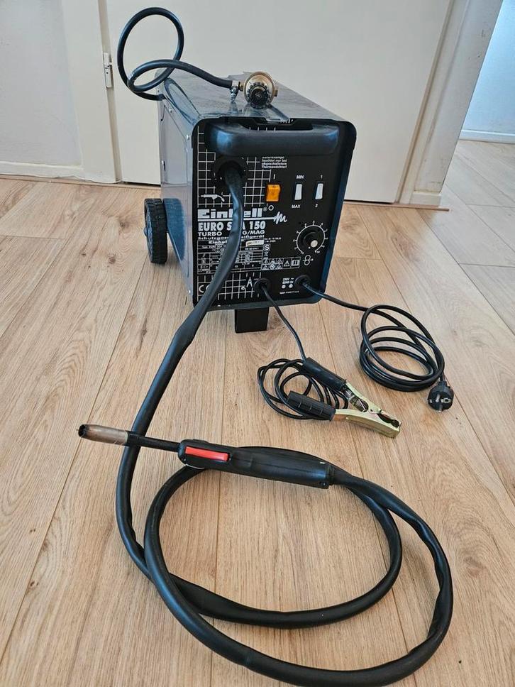 Einhell EURO SGA 150 MIG/MAG lasapparaat, Doe-het-zelf en Verbouw, Gereedschap | Lasapparaten, Gebruikt, Co2, 150 tot 250 ampère
