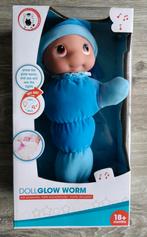 Zachte Glow Worm Knuffel met Licht en Geluid, Ophalen, Nieuw, Overige typen, Met licht