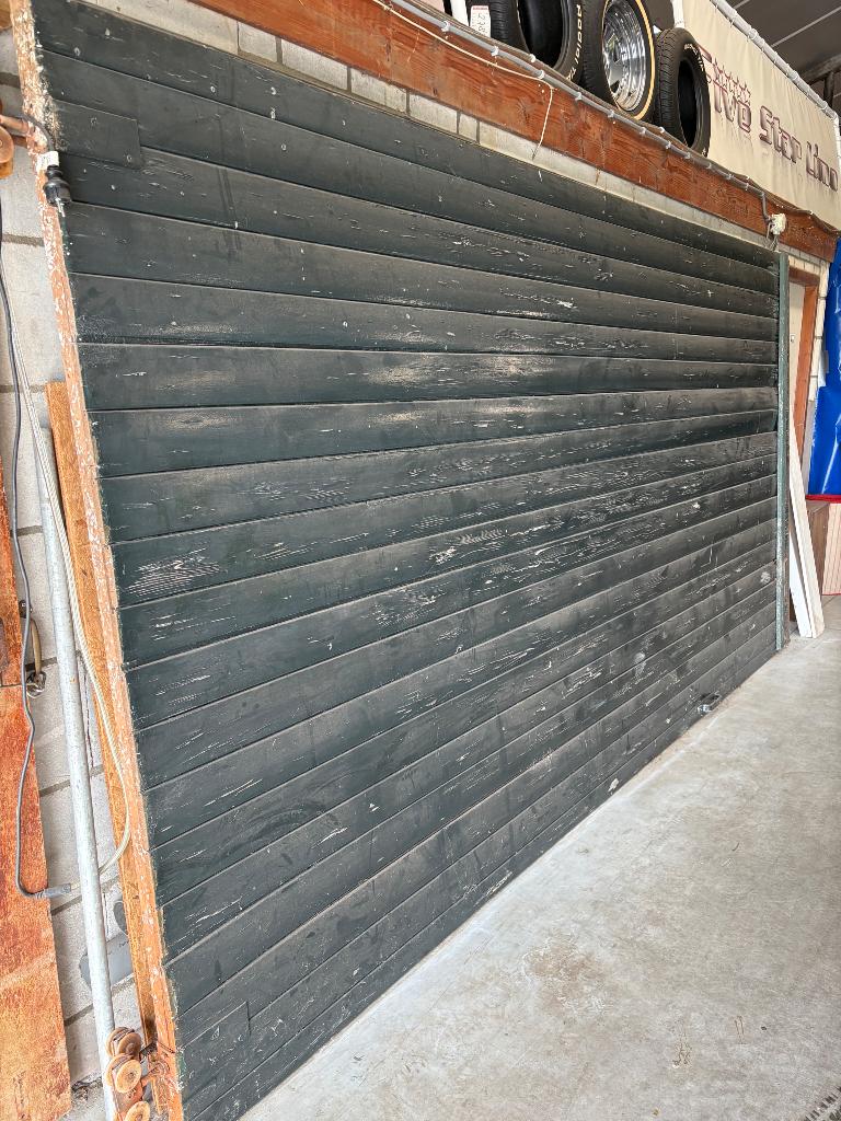 Grote schuifdeuren ruim 4 meter hoogte, Doe-het-zelf en Verbouw, Deuren en Horren, Ophalen, Gebruikt, Buitendeur, Schuifdeur