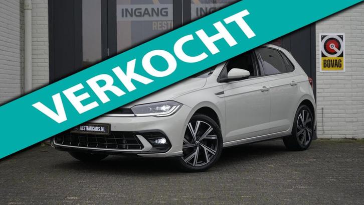Volkswagen Polo 1.0 TSI 3x R-Line 110PK AUTOMAAT-ACC-CAMERA-, Auto's, Volkswagen, Bedrijf, Lease, Polo, ABS, Achteruitrijcamera
