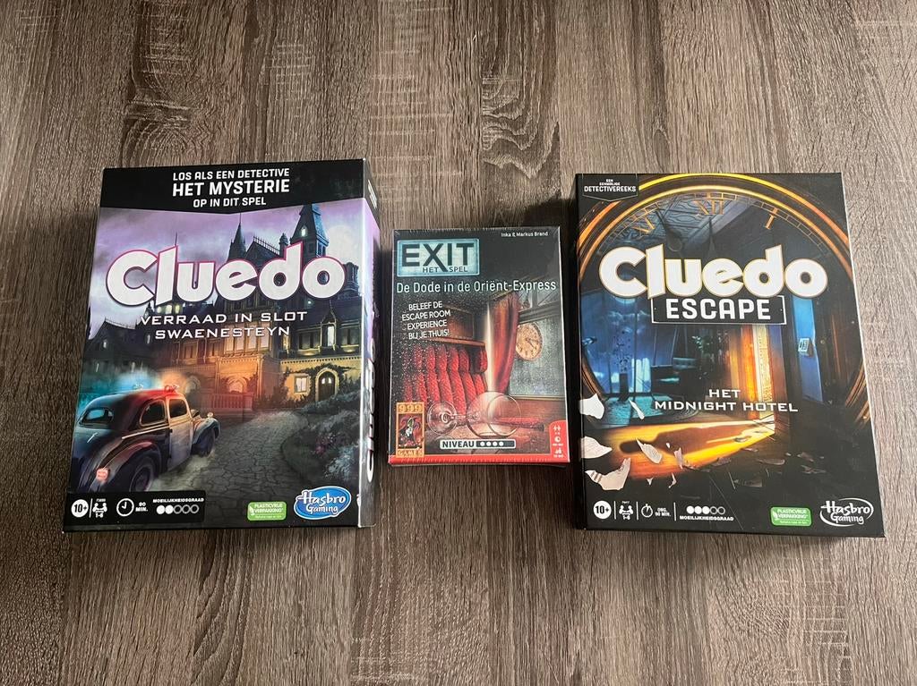 3x Escape Room game, Ophalen of Verzenden, Zo goed als nieuw