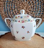 Ribes Limoges France, suikerpot met bloemetjes, Ophalen of Verzenden