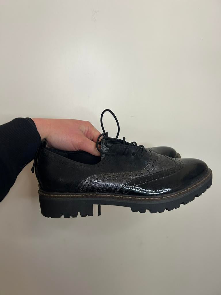 Nette zwarte dames schoenen | Nova | maat 40 | nieuw, Kleding | Dames, Schoenen, Zwart, Nieuw, Ophalen of Verzenden, Sneakers of Gympen