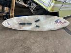 Surfplank met toebehoren - Doe een bod!, Watersport en Boten, Windsurfen, Gebruikt, Minder dan 250 cm, Ophalen of Verzenden, Met vin(nen)