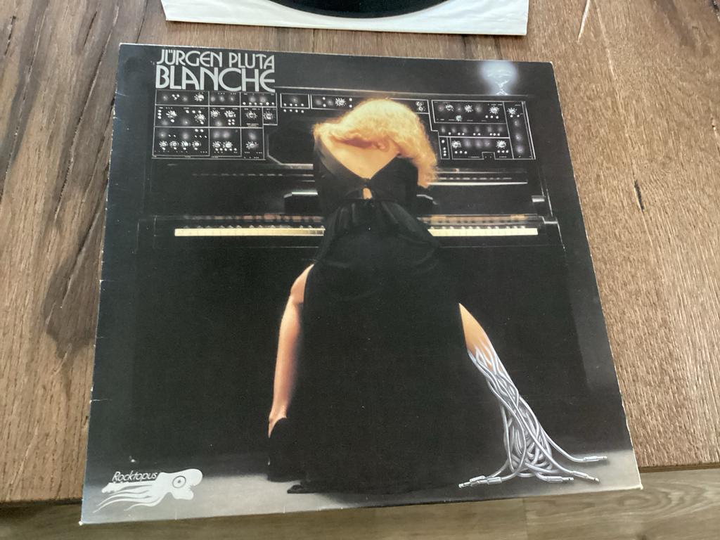 Jürgen Pluta - Blanche LP (Rocktopus, 1982), Gebruikt, Originele persing, 1980 - 1989, Ophalen of Verzenden