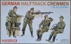 Dragon 1:35 #6193 WWII German Halftrack Crewmen, Ophalen of Verzenden, Nieuw, 1:35 tot 1:50, Figuur of Figuren