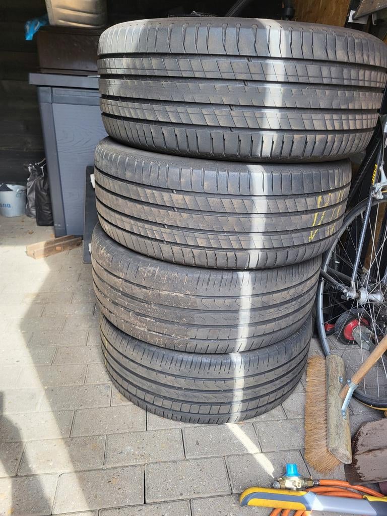 Michelin 255/45ZR20/105Y Zomerbanden (set van 4), Ophalen, Gebruikt, 255 mm, Band(en)