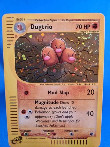 Dugtrio 10/165 - Expedition Base Set beschikbaar voor biedingen