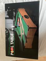 Mini pool tafel, Sport en Fitness, Biljarten en Poolen, Ophalen, Zo goed als nieuw, Pooltafel