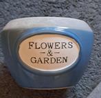 Buiten bloempot., Tuin en Terras, Bloempotten, Rond, Ophalen of Verzenden, Aardewerk, Minder dan 40 cm