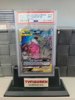 Sableye Tyranitar Unified Minds Pokemon Psa kaart grade 9, Ophalen of Verzenden, Zo goed als nieuw, Losse kaart