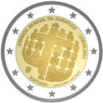 2 euro Portugal 2023 - Wereldjongerendag Lissabon (UNC), Postzegels en Munten, Munten | Europa | Euromunten, Ophalen of Verzenden